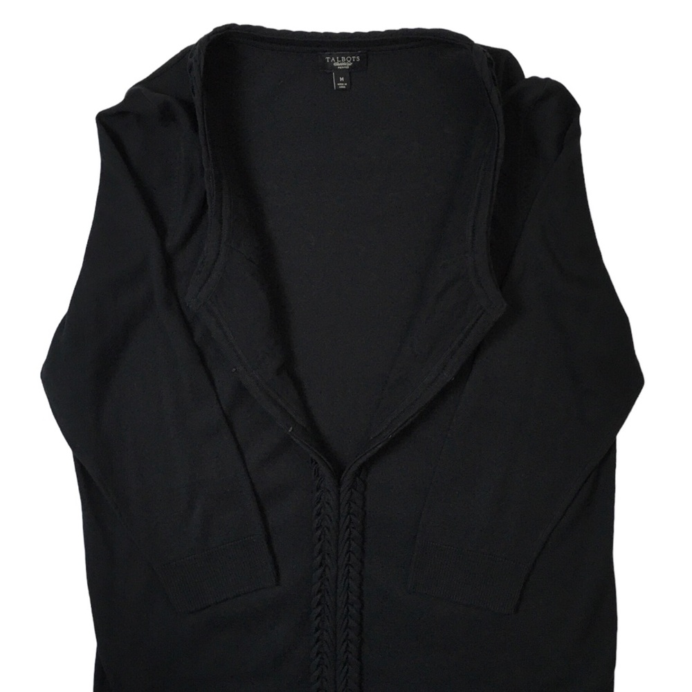Talbots Scrolled Front Cardigan - Picture 4 of 6